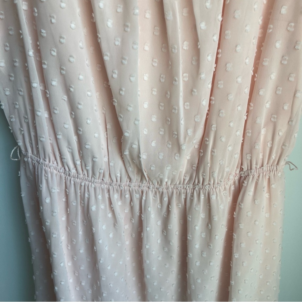 Elle Blush Polka Dot Dress - Size 6 - Picture 6 of 9